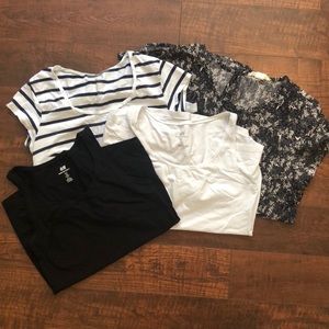 H&M Mama Maternity Top Bundle + Belly Bands!!